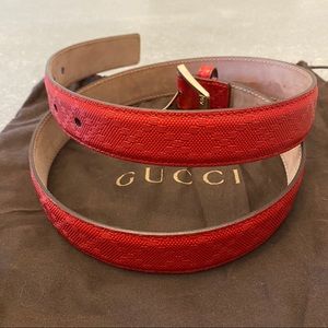 Authentic Gucci Belt